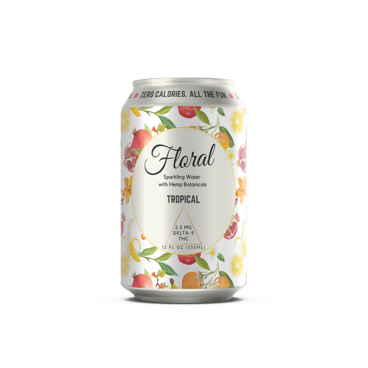 Tropical THC Seltzer. Zero Calories. Max Fun. – Floral Beverages