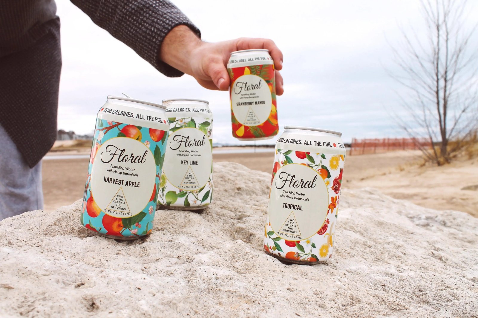 The Perfect Outdoor Setting to Consume Each Floral Flavor