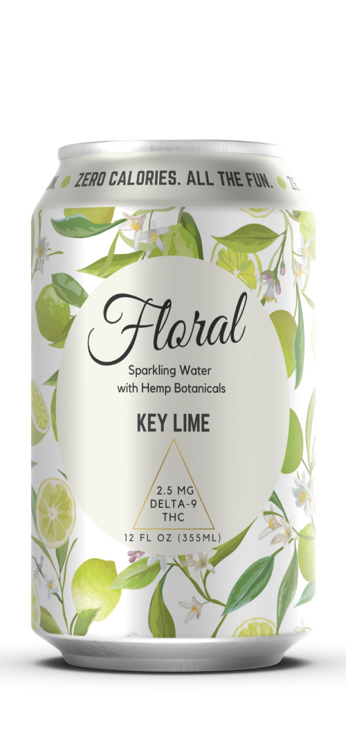 Key Lime THC Seltzer