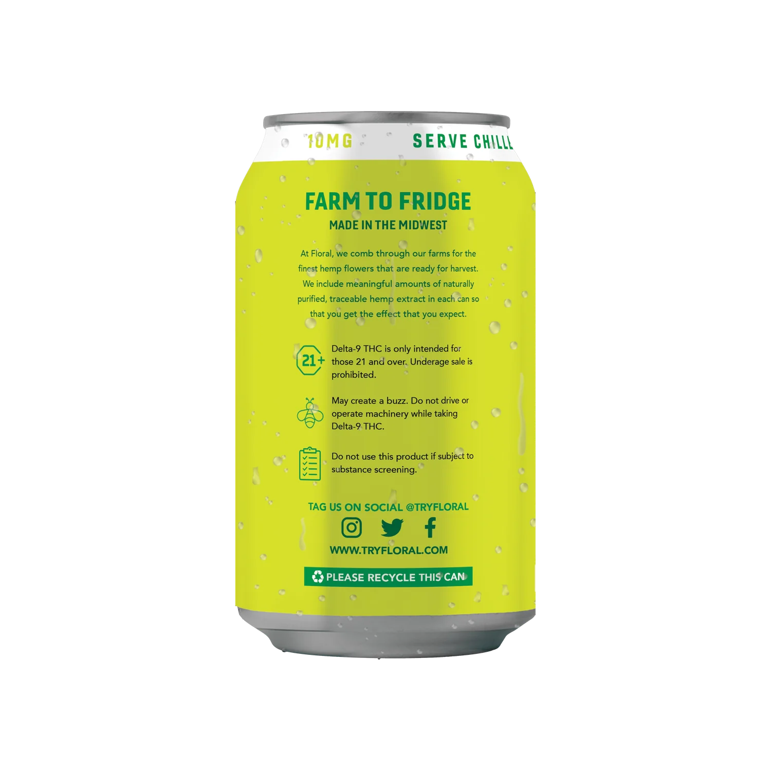 Margarita (10mg THC) - nutrition facts and ingredients