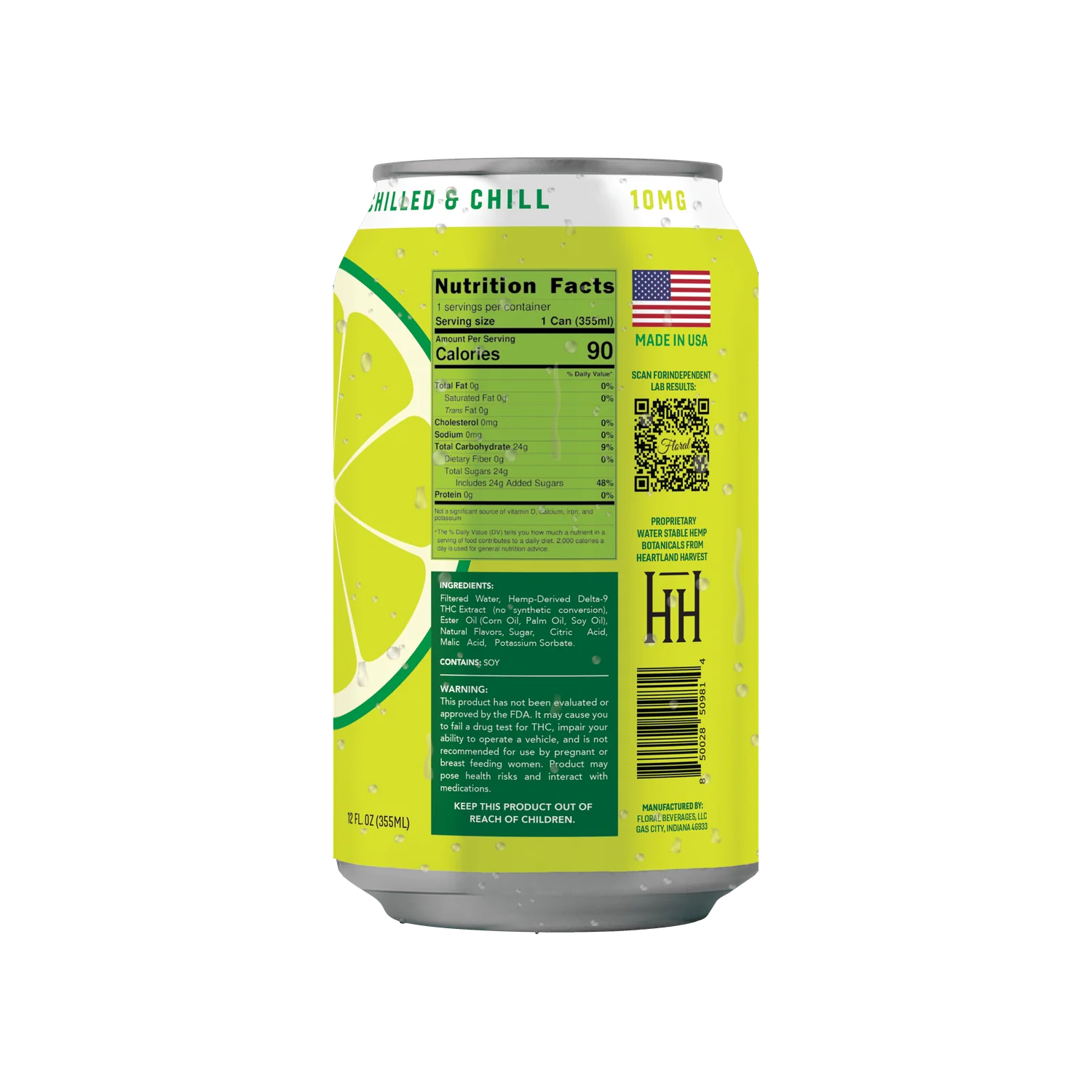 Margarita (10mg THC) - lifestyle shot