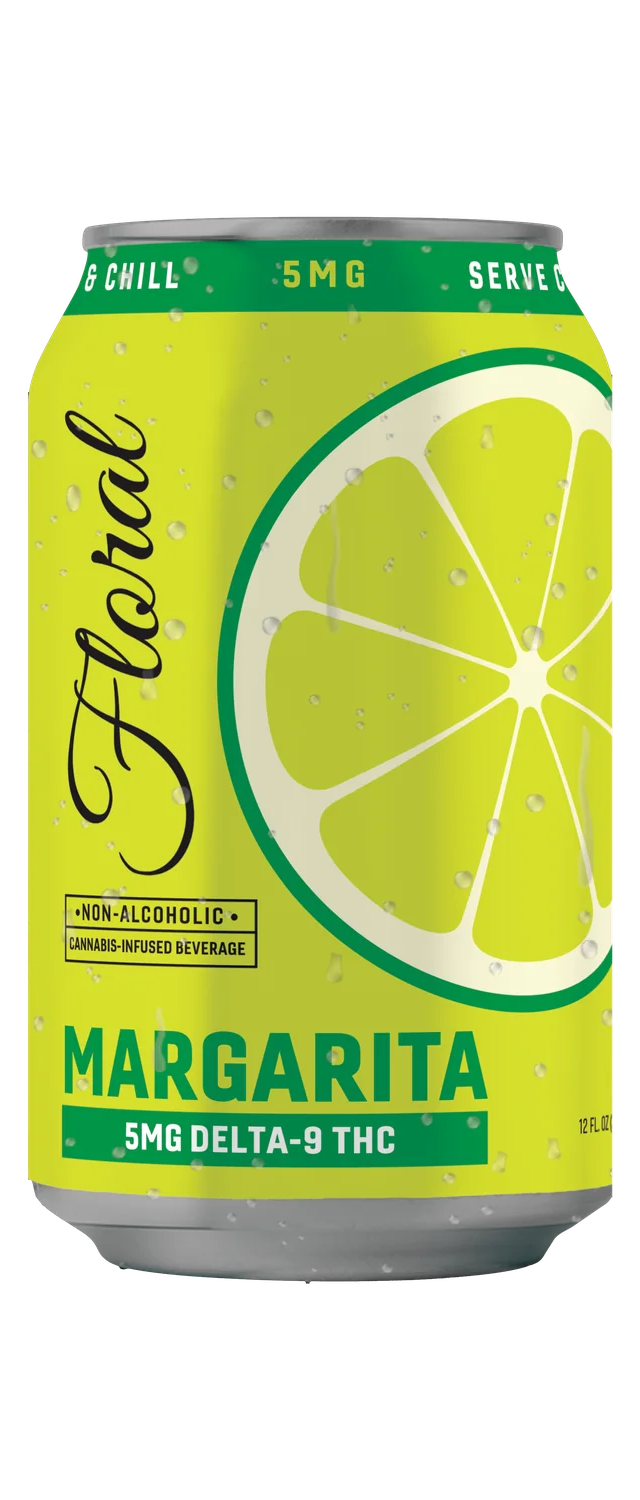 Margarita (5mg THC) - front label view
