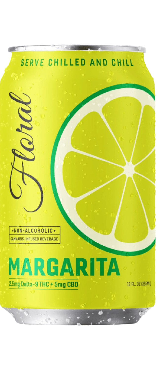 Pack of assorted Floral THC Cocktails in premium floral design

