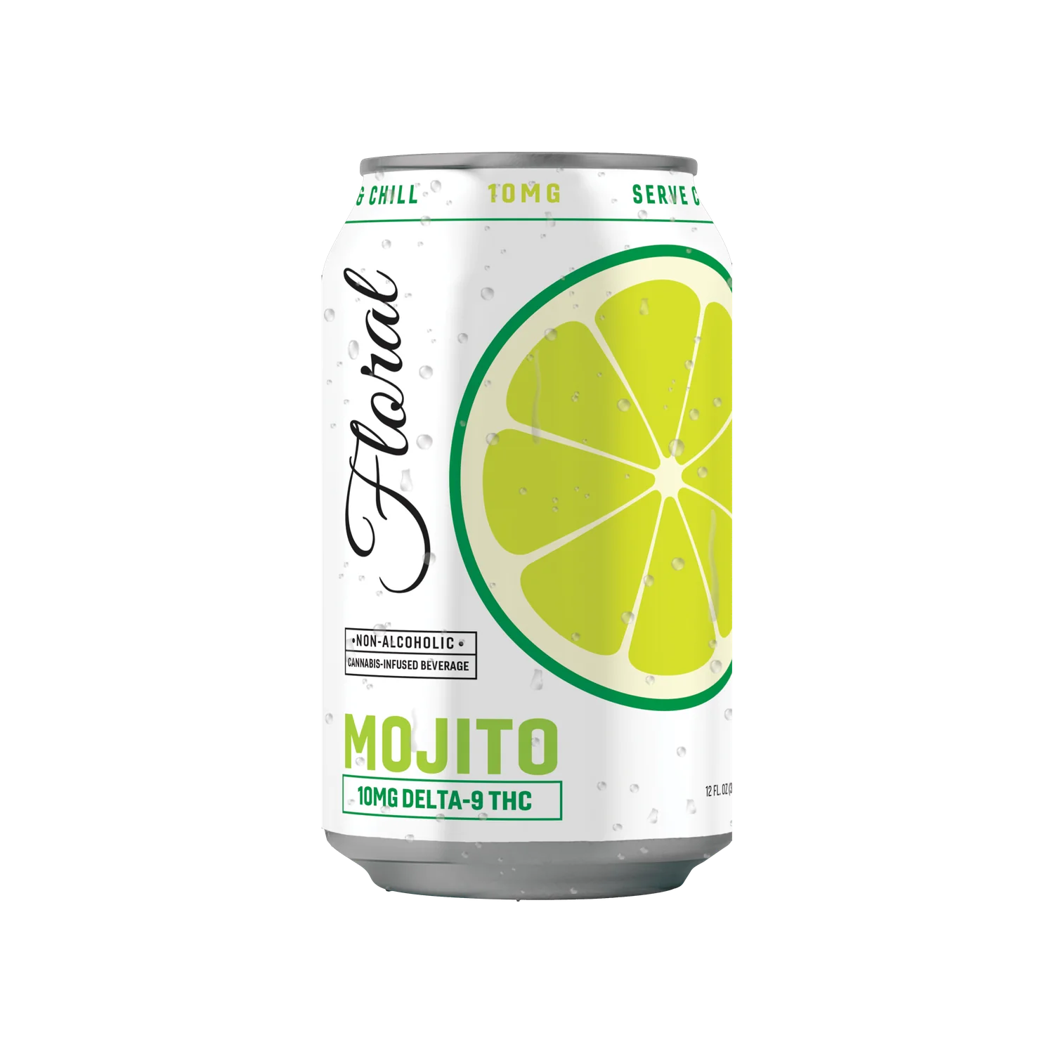 Mojito (10mg THC) - front label view