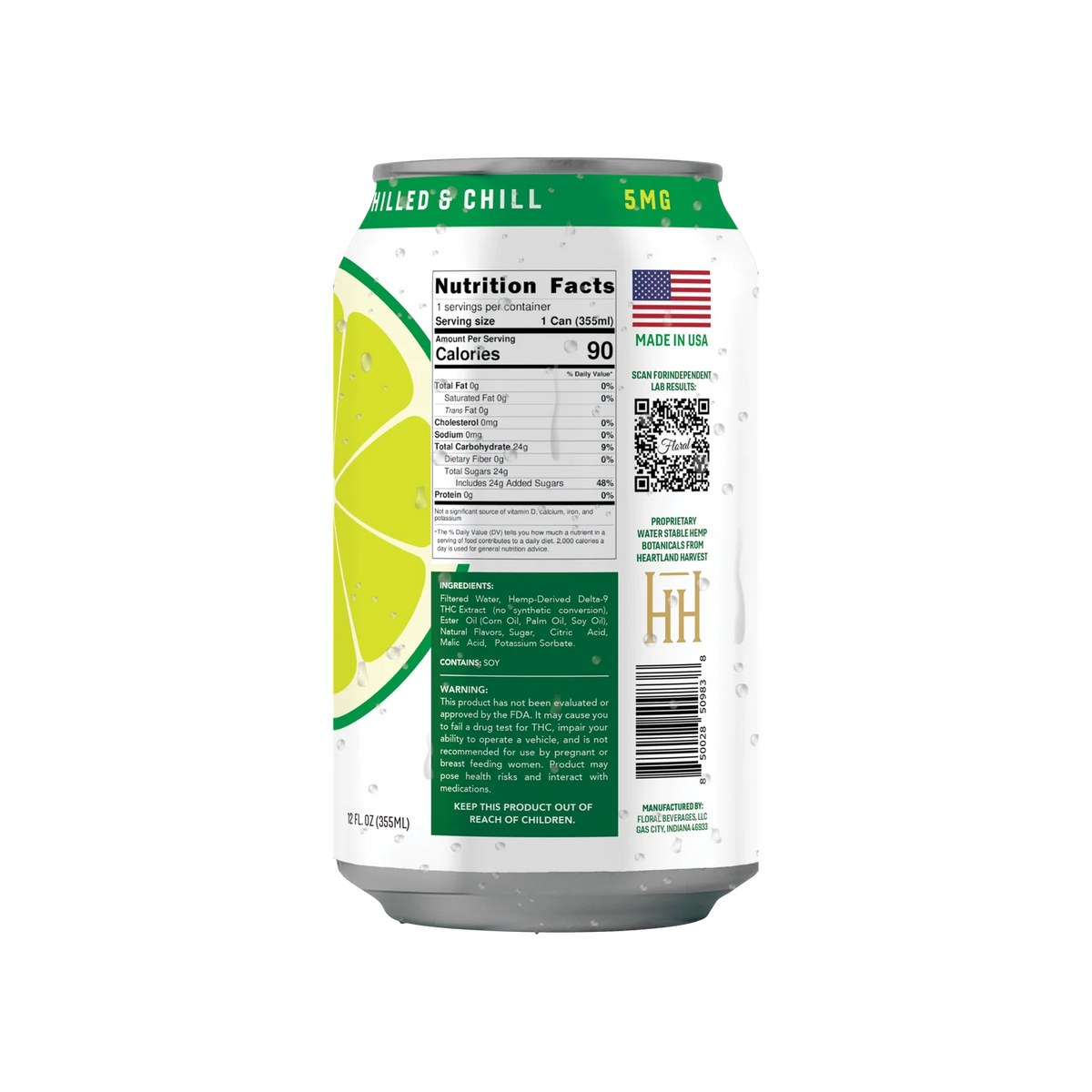 Mojito THC Cocktail (5mg Delta-9) – Floral Beverages