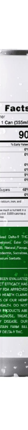 Floral THC Mojito with a refreshing blend of mint and citrus, cannabis-infused for a crisp, uplifting beverage experience.
