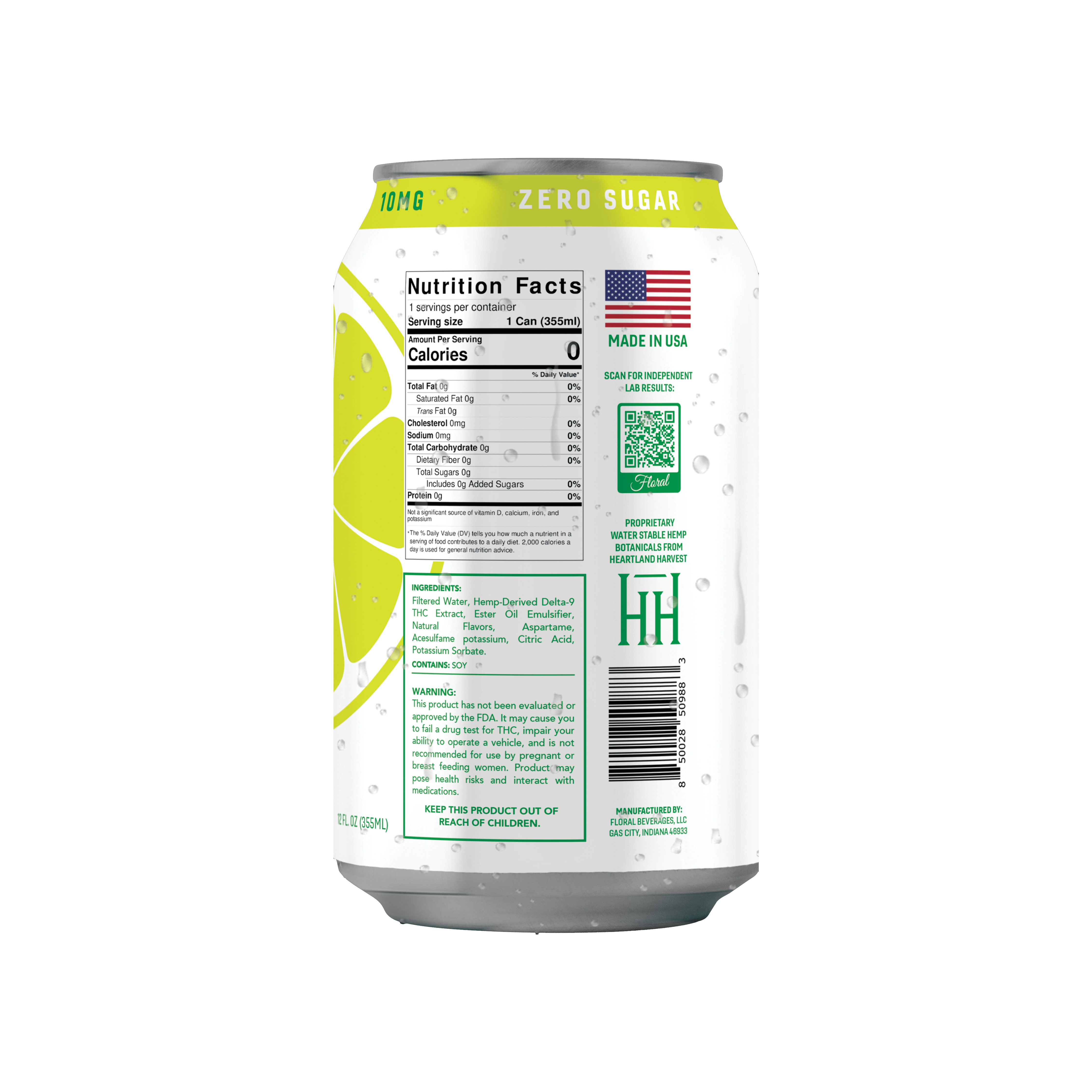 Mojito Zero (10mg THC)
