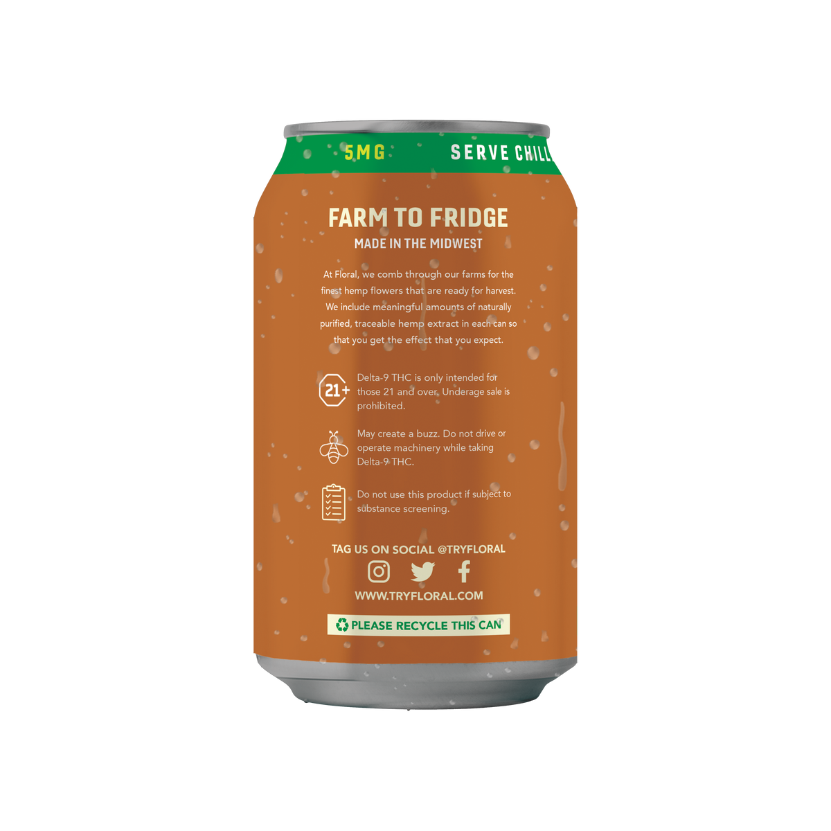 Modern Mule THC Cocktail (5mg Delta-9) – Floral Beverages