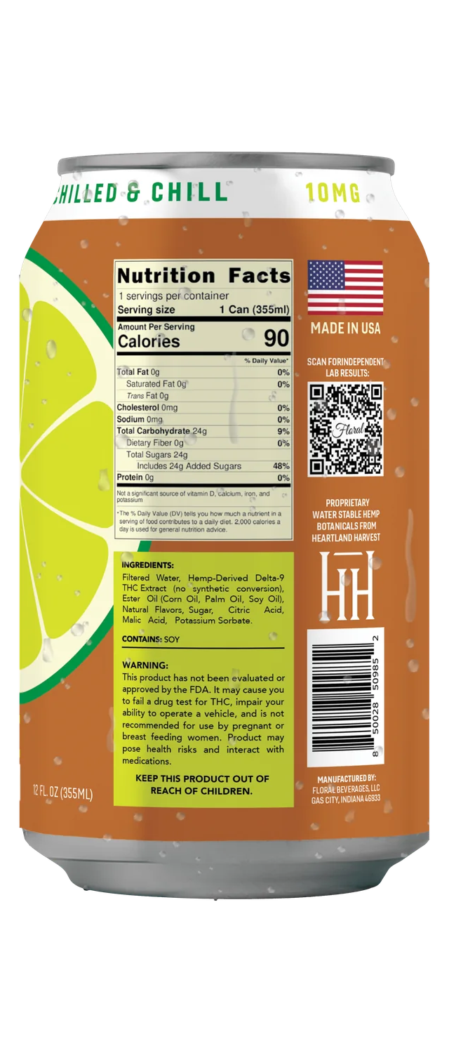 Modern Mule (10mg THC) - nutrition facts and ingredients
