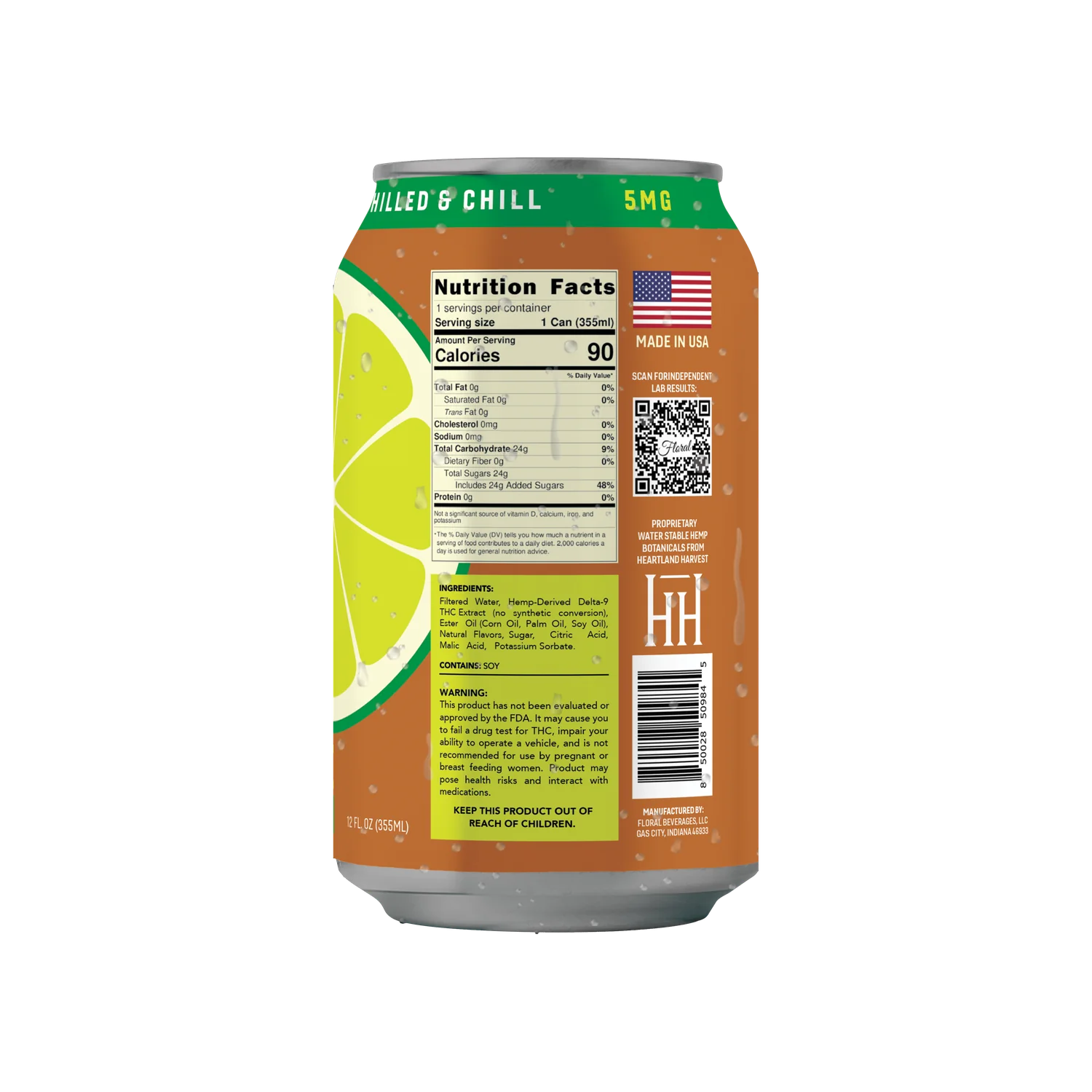 Modern Mule (5mg THC) - nutrition facts and ingredients