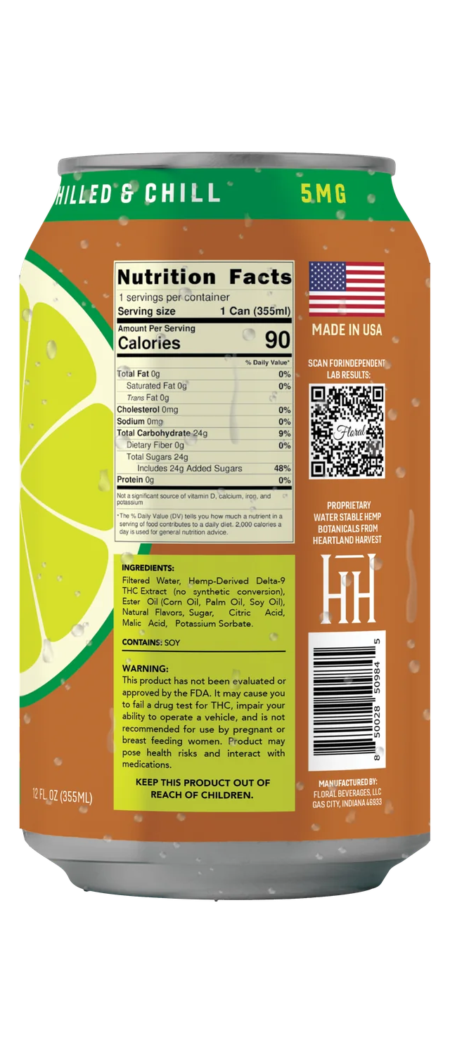 Modern Mule (5mg THC) - nutrition facts and ingredients