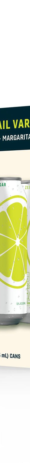 12-Can Cocktail Variety Pack (2.5mg THC)(Zero Sugar) - front label view
