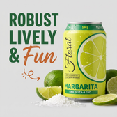 Margarita descriptor card — Robust, Lively, Fun