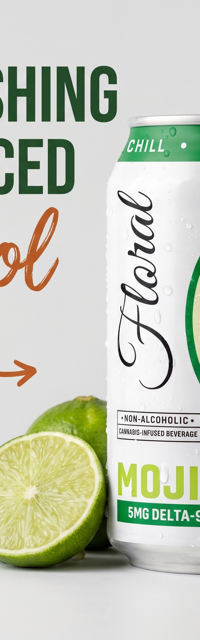 Mojito descriptor card — Refreshing, Balanced, Cool