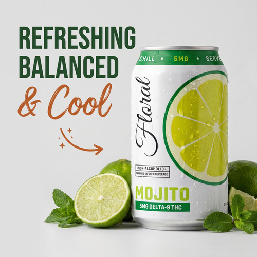 Mojito descriptor card — Refreshing, Balanced, Cool
