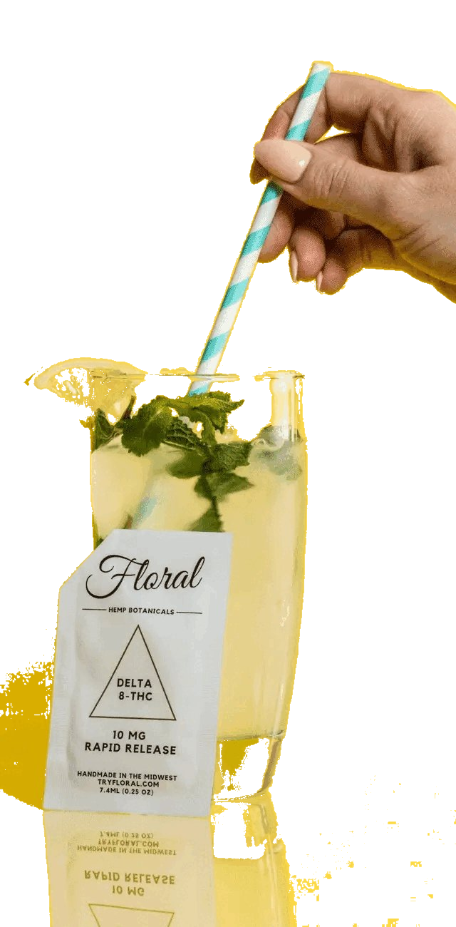 Floral Shot Alternatives - front label view