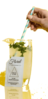 Floral Shot Alternatives - front label view