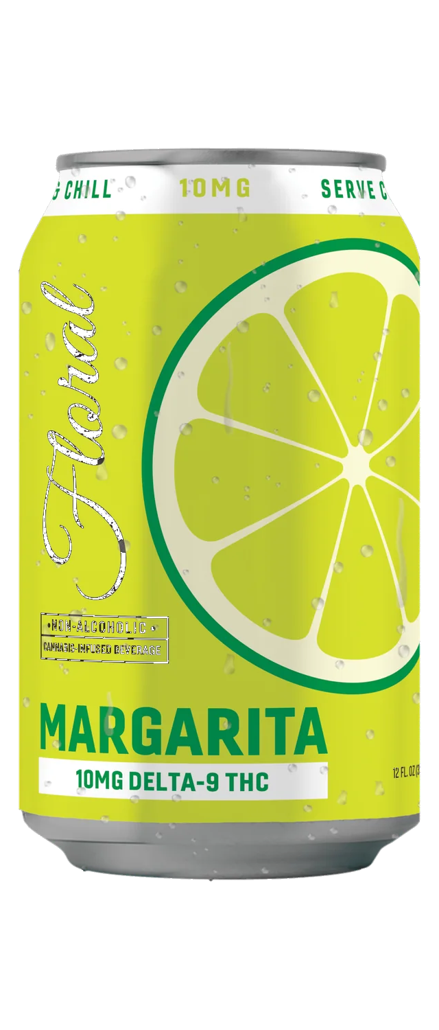 Margarita (10mg THC) - front label view