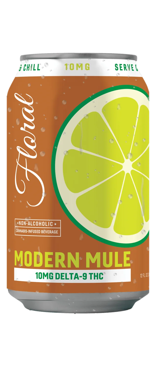 Modern Mule (10mg THC) - front label view