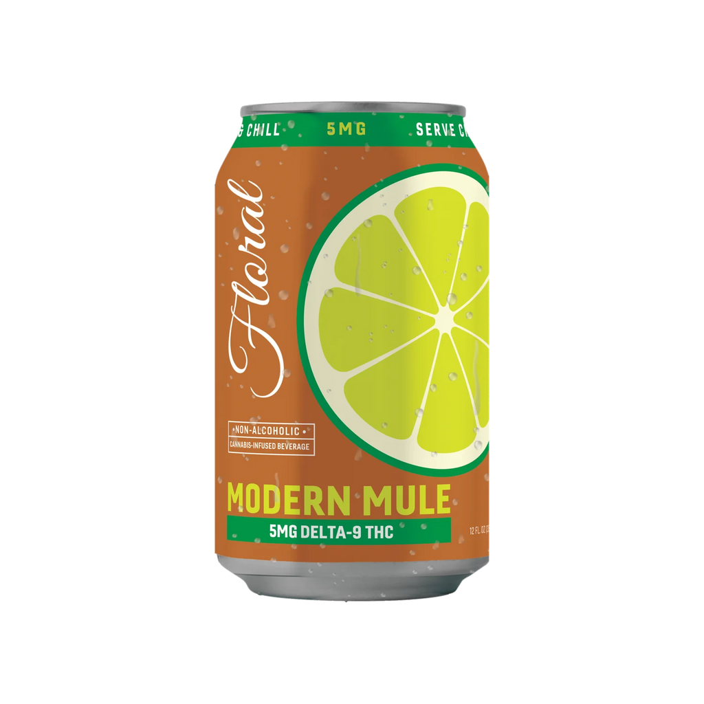 Modern Mule THC Cocktail (5mg Delta-9) – Floral Beverages