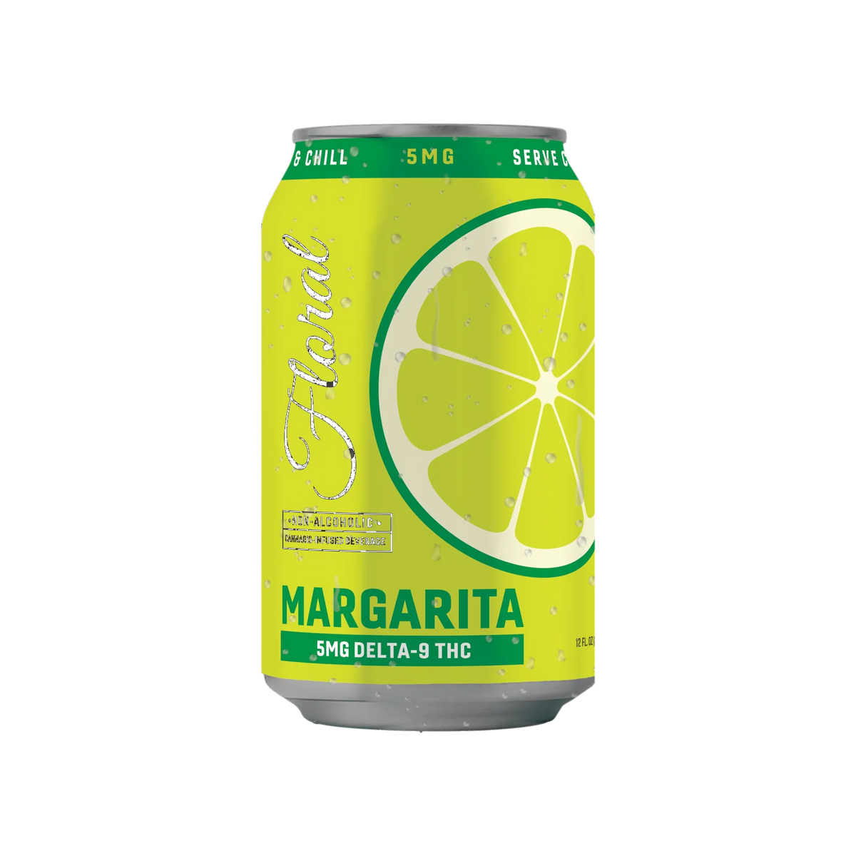Margarita THC Cocktail (5mg Delta-9) – Floral Beverages