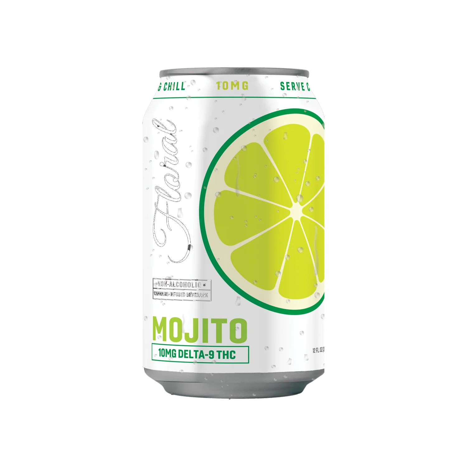 Mojito (10mg THC) - front label view