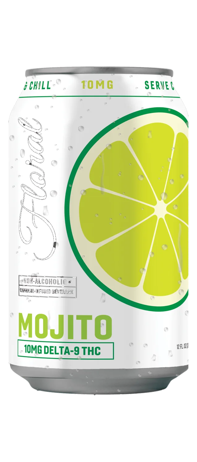 Mojito (10mg THC) - front label view