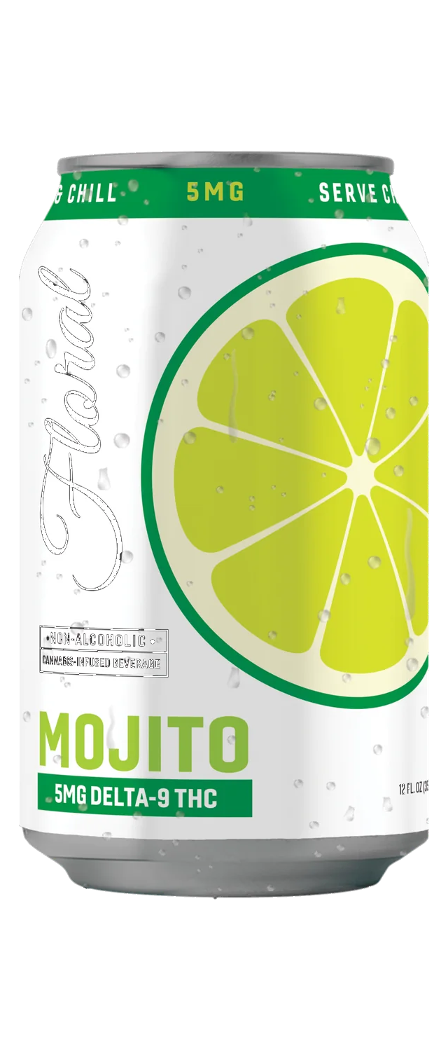 Mojito (5mg THC) - front label view