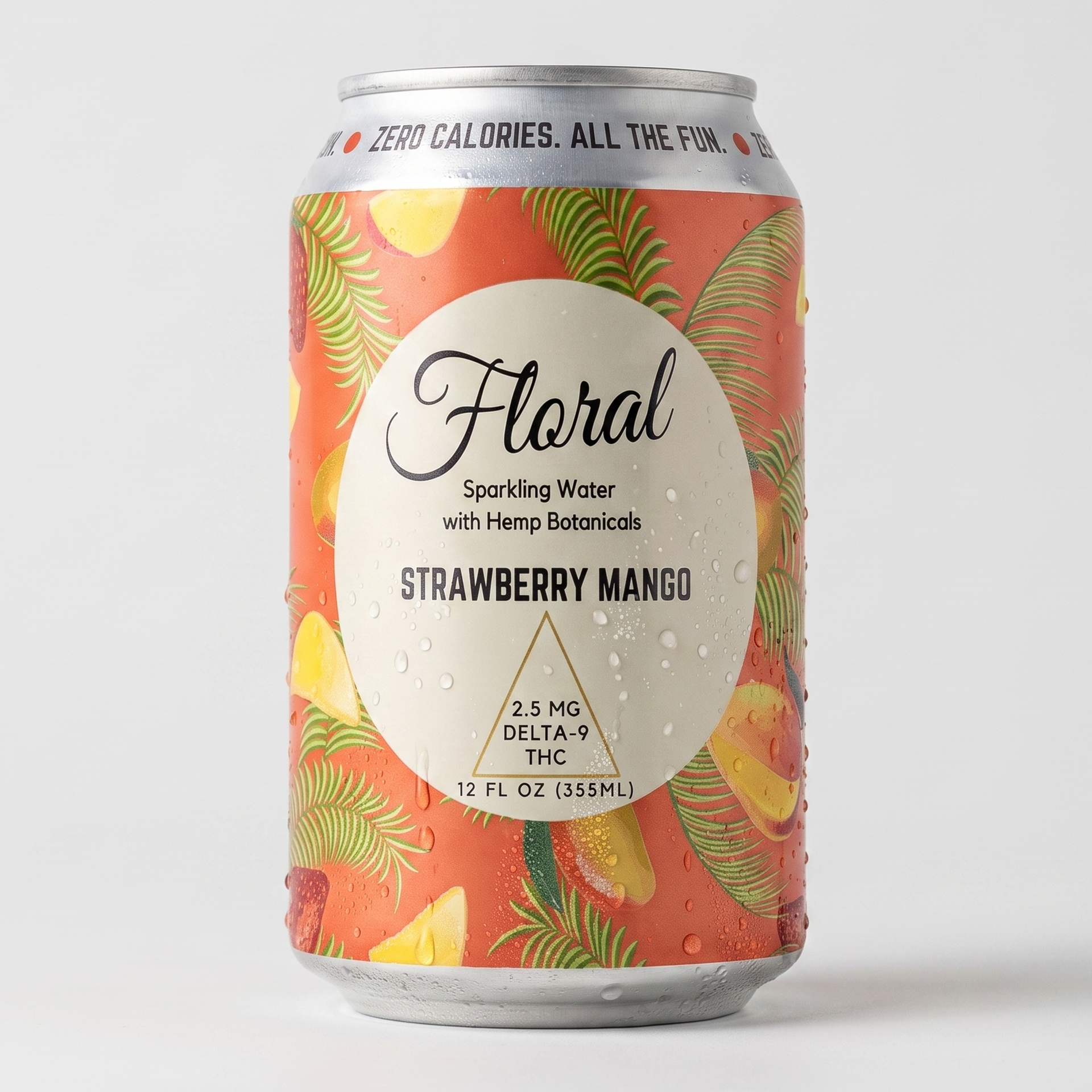 Strawberry Mango THC Seltzer | Floral