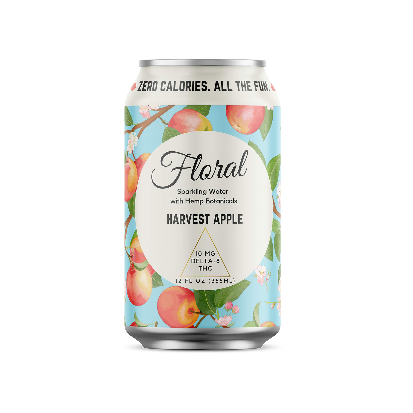 Harvest Apple THC Seltzer-tryFloral.com-Sparkly Water