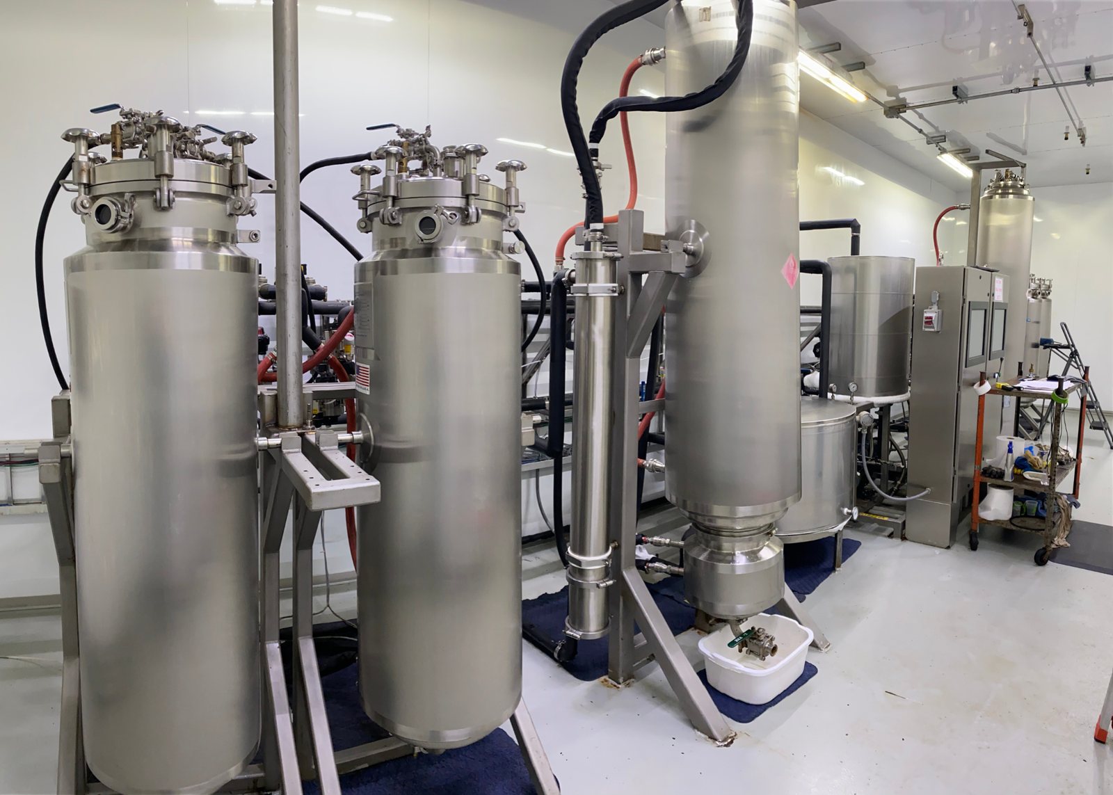 Stainless steel hemp extraction equipment
