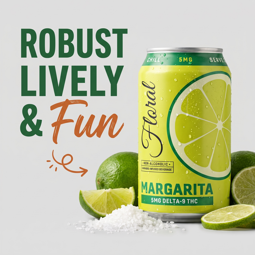 Margarita (5mg THC) flavor card